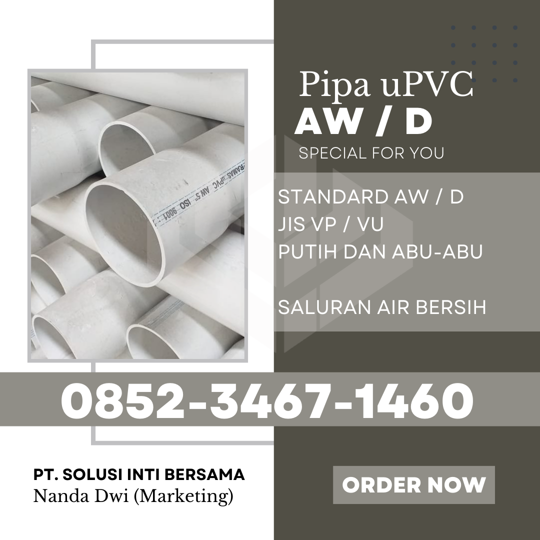 Harga Jual Pipa PVC Wavin Kabupaten Padang Pariaman