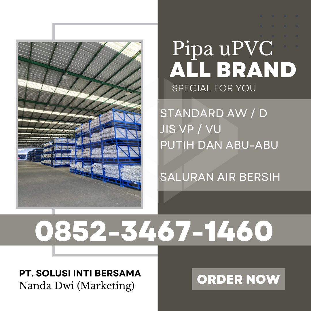 Harga Jual Pipa PVC Wavin Kabupaten Pasaman