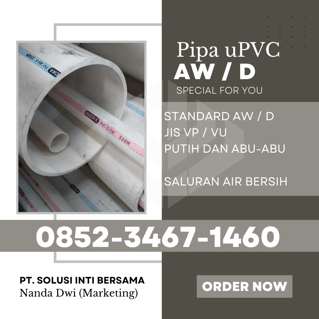 Harga Jual Pipa PVC Wavin Kabupaten Sijunjung