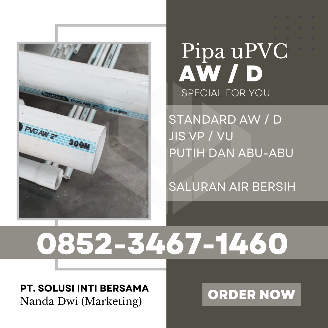 Harga Jual Pipa PVC Wavin Kabupaten Solok Selatan