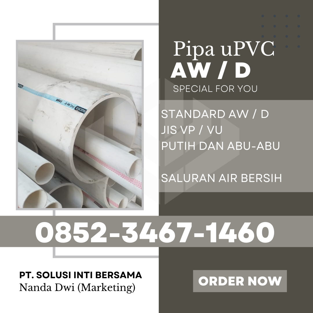 Harga Jual Pipa PVC Wavin Kota Bukittinggi