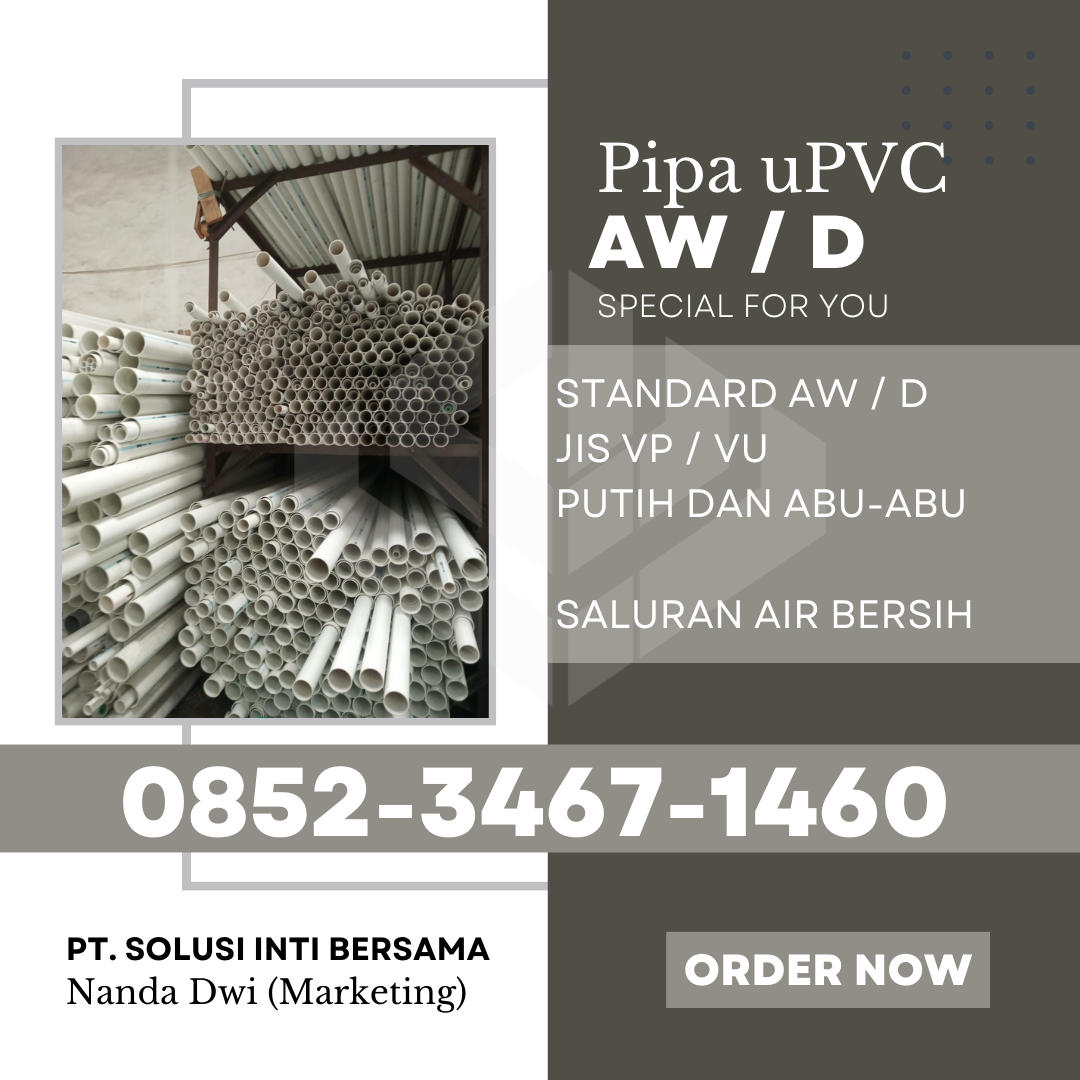 Harga Jual Pipa PVC Wavin Kota Solok