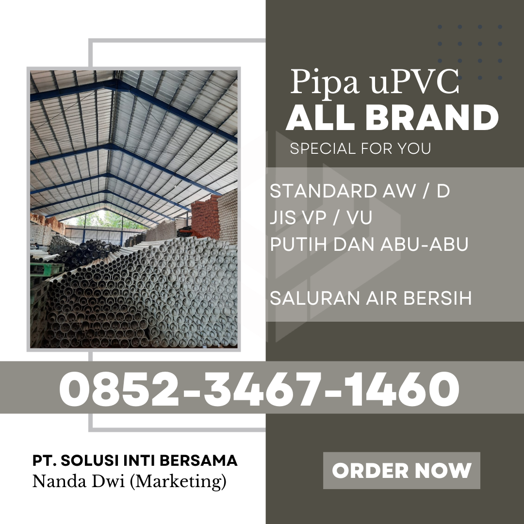 Harga Jual Pipa PVC Wavin Kabupaten Bengkalis