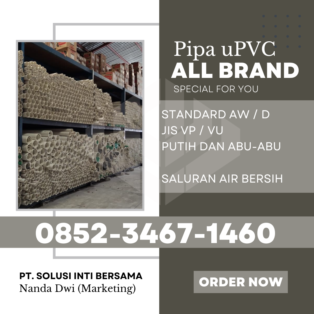 Harga Jual Pipa PVC Wavin Kabupaten Indragiri Hulu