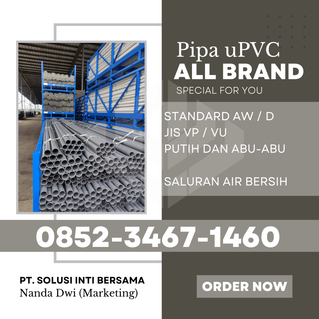 Harga Jual Pipa PVC Wavin Kabupaten Pelalawan