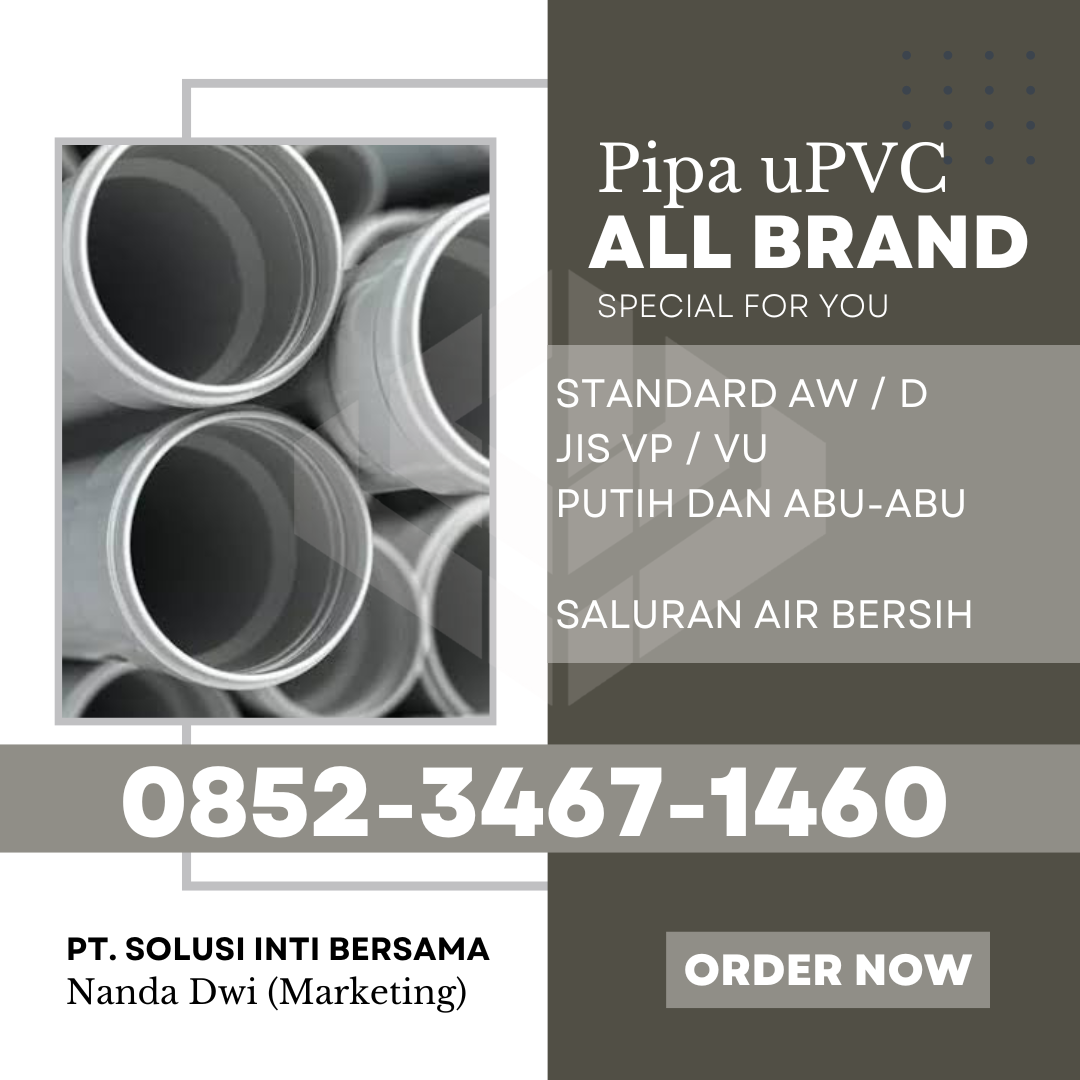 Harga Jual Pipa PVC Wavin Kota Dumai