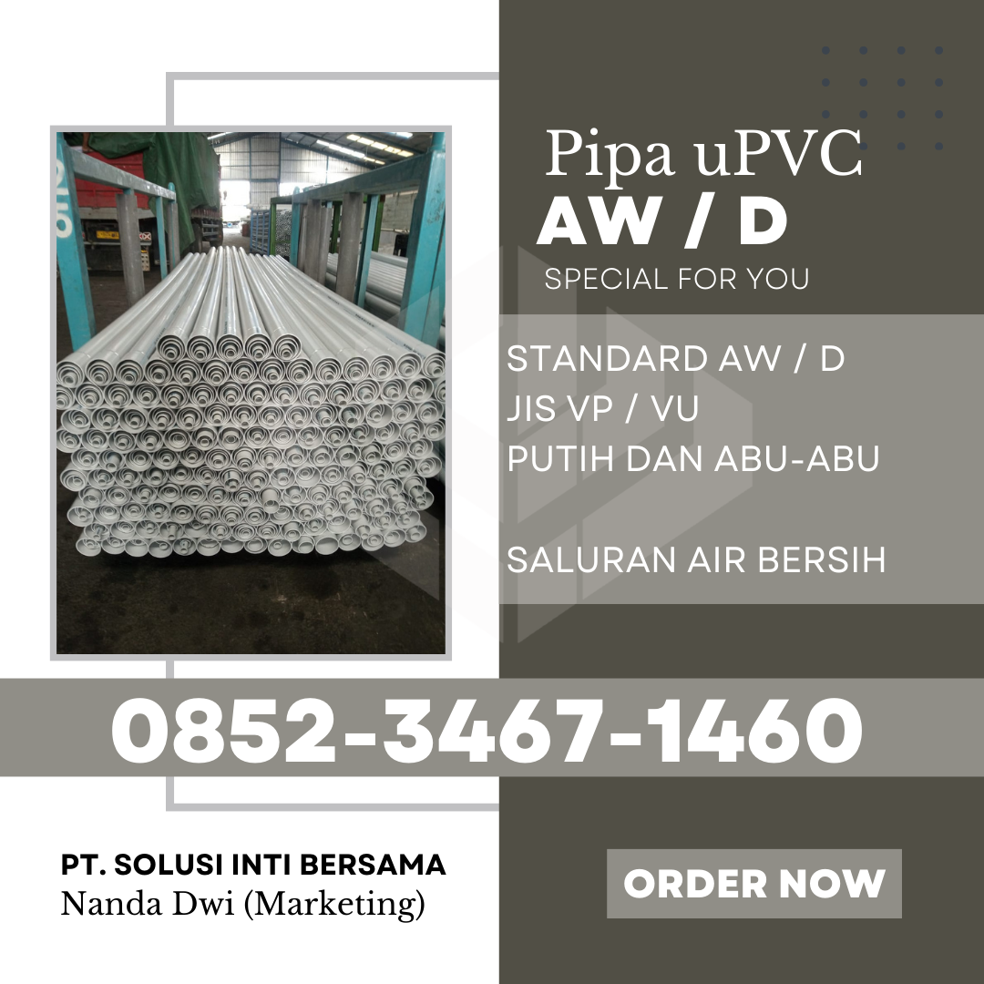 Harga Jual Pipa PVC Wavin Kabupaten Dairi