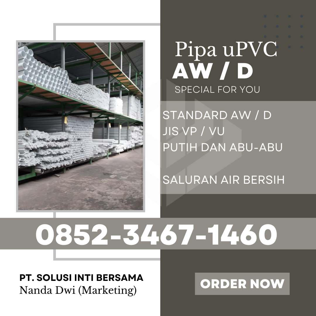 Harga Jual Pipa PVC Wavin Kabupaten Humbang Hasundutan