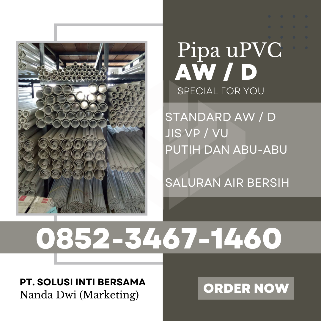 Harga Jual Pipa PVC Wavin Kabupaten Bolaang Mongondow Utara