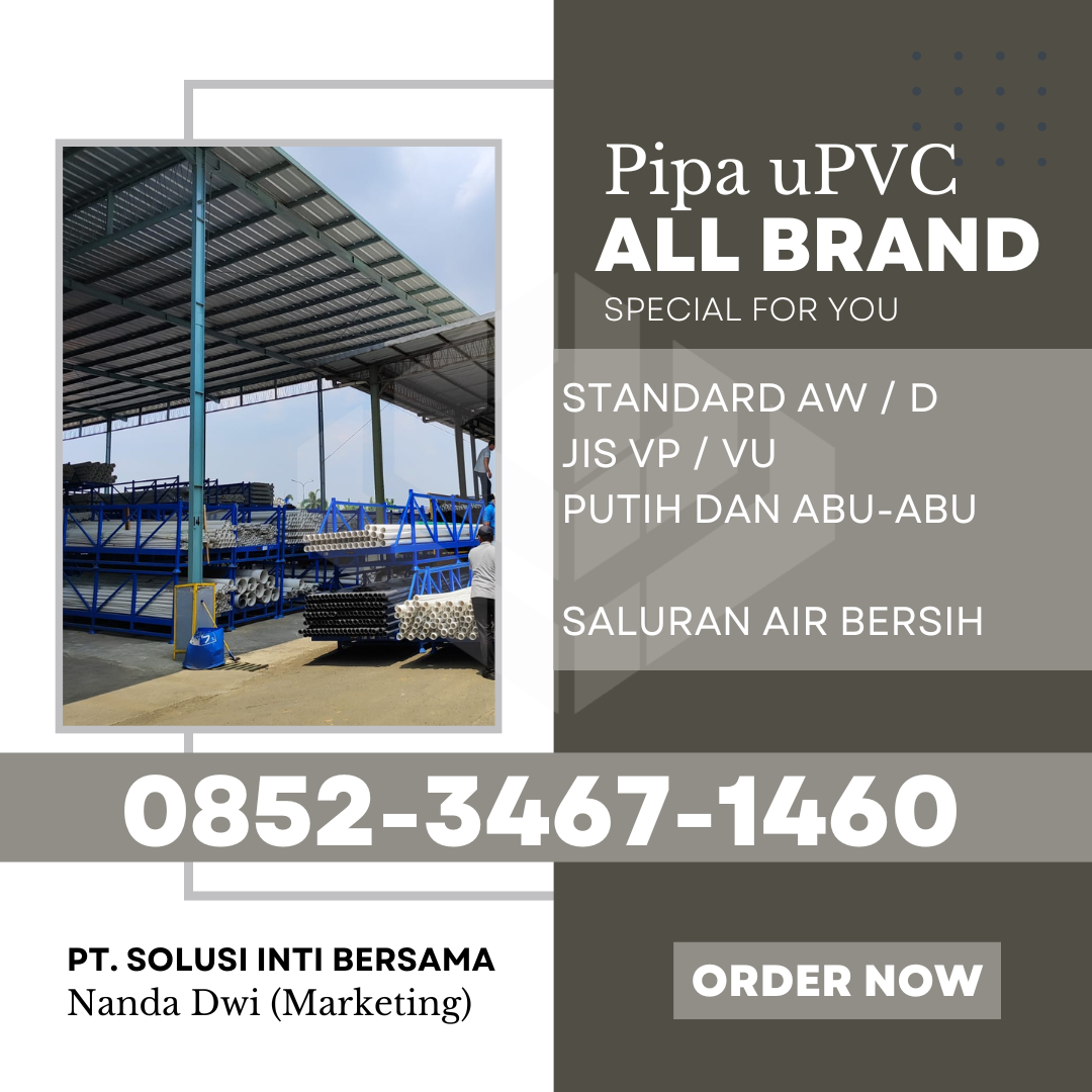 Harga Jual Pipa PVC Wavin Kabupaten Kepulauan Sangihe