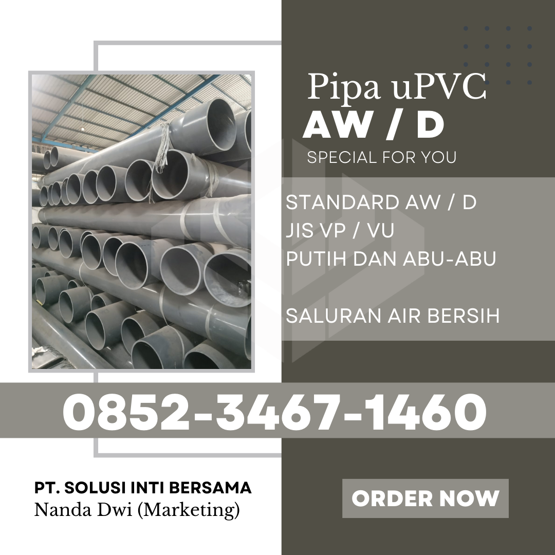 Harga Jual Pipa PVC Wavin Kabupaten Karo