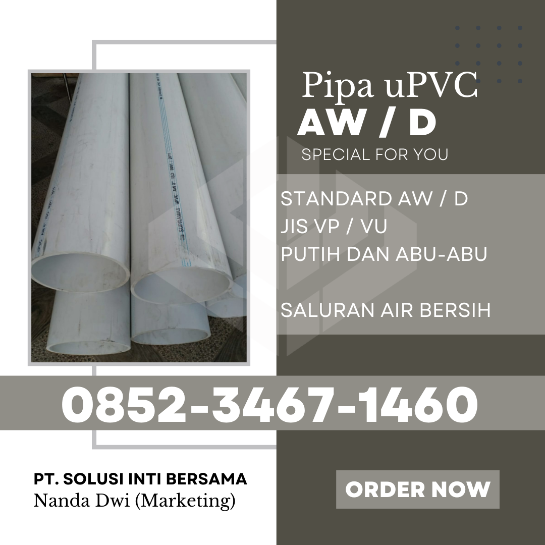 Harga Jual Pipa PVC Wavin Kabupaten Labuhanbatu