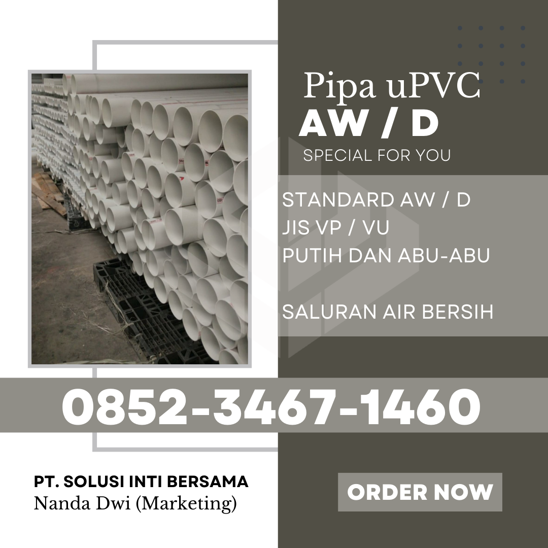 Harga Jual Pipa PVC Wavin Kabupaten Nias