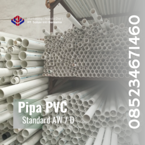 Harga Jual Pipa PVC Wavin Kabupaten Toraja Utara