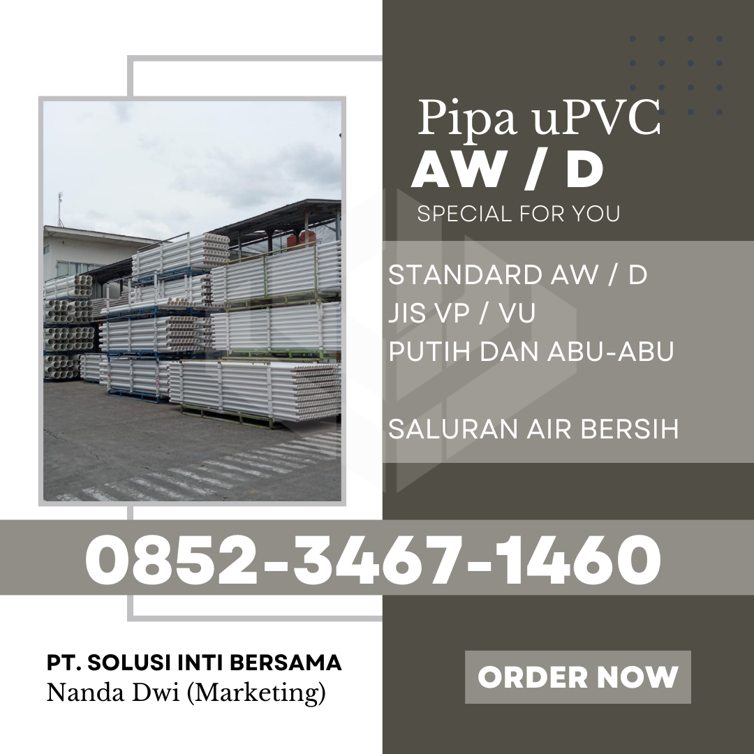 Harga Jual Pipa PVC Wavin Kabupaten Minahasa