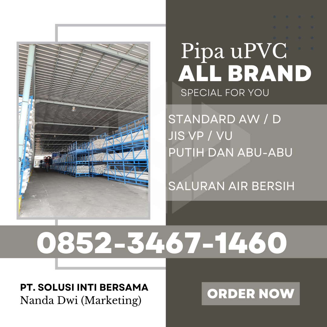 Harga Jual Pipa PVC Wavin Kabupaten Minahasa Selatan