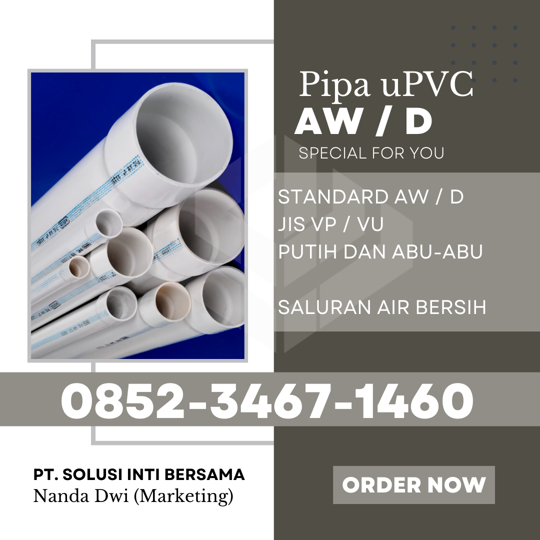 Harga Jual Pipa PVC Wavin Kota Padangsidimpuan