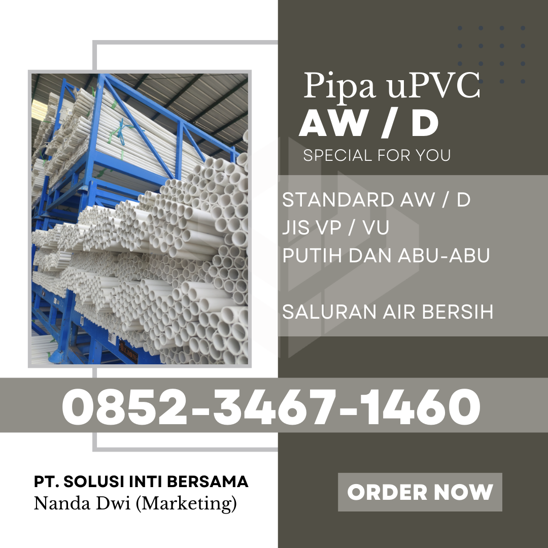 Harga Jual Pipa PVC Wavin Kabupaten Aceh Barat