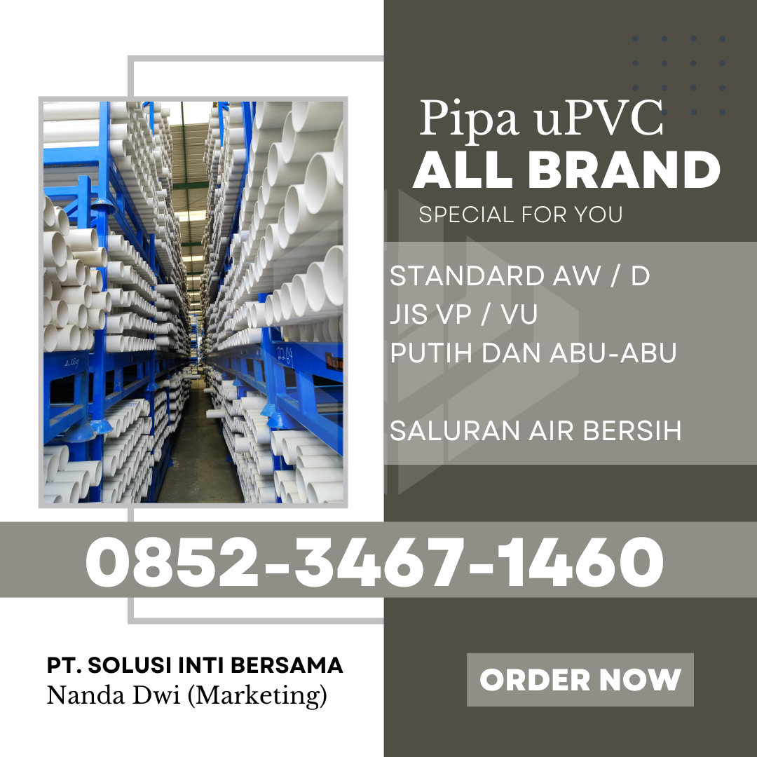 Harga Jual Pipa PVC Wavin Kabupaten Minahasa Utara