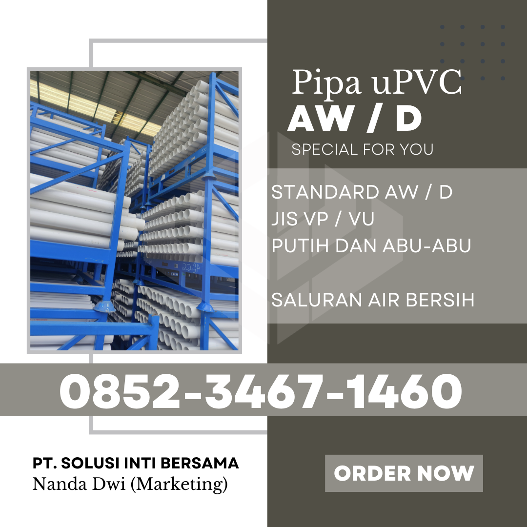 Harga Jual Pipa PVC Wavin Kabupaten Aceh Singkil