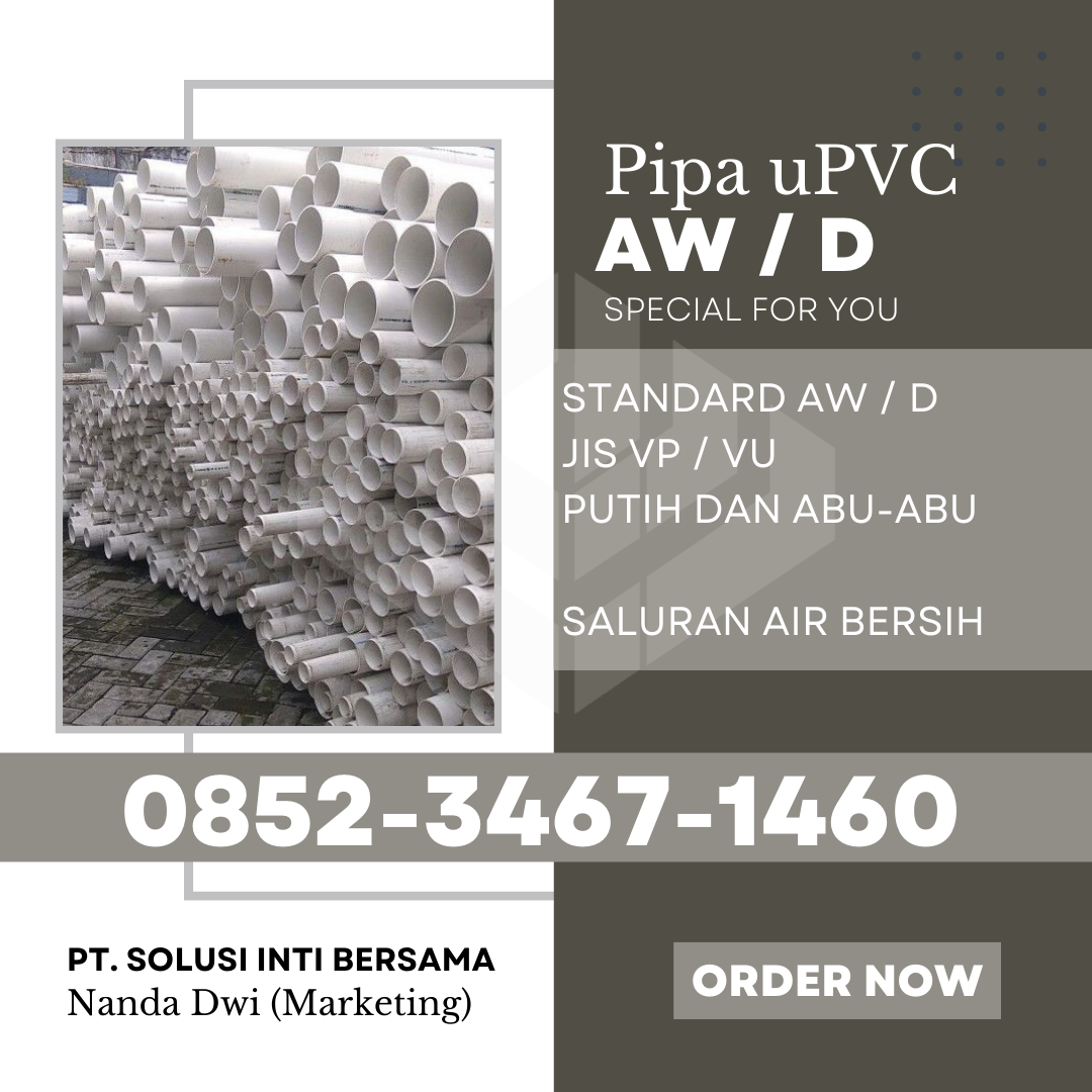 Harga Jual Pipa PVC Wavin Kota Bitung