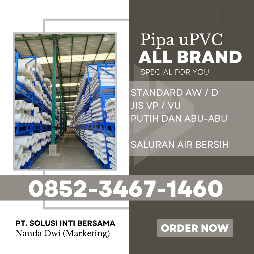 Harga Jual Pipa PVC Wavin Kota Kotamobagu