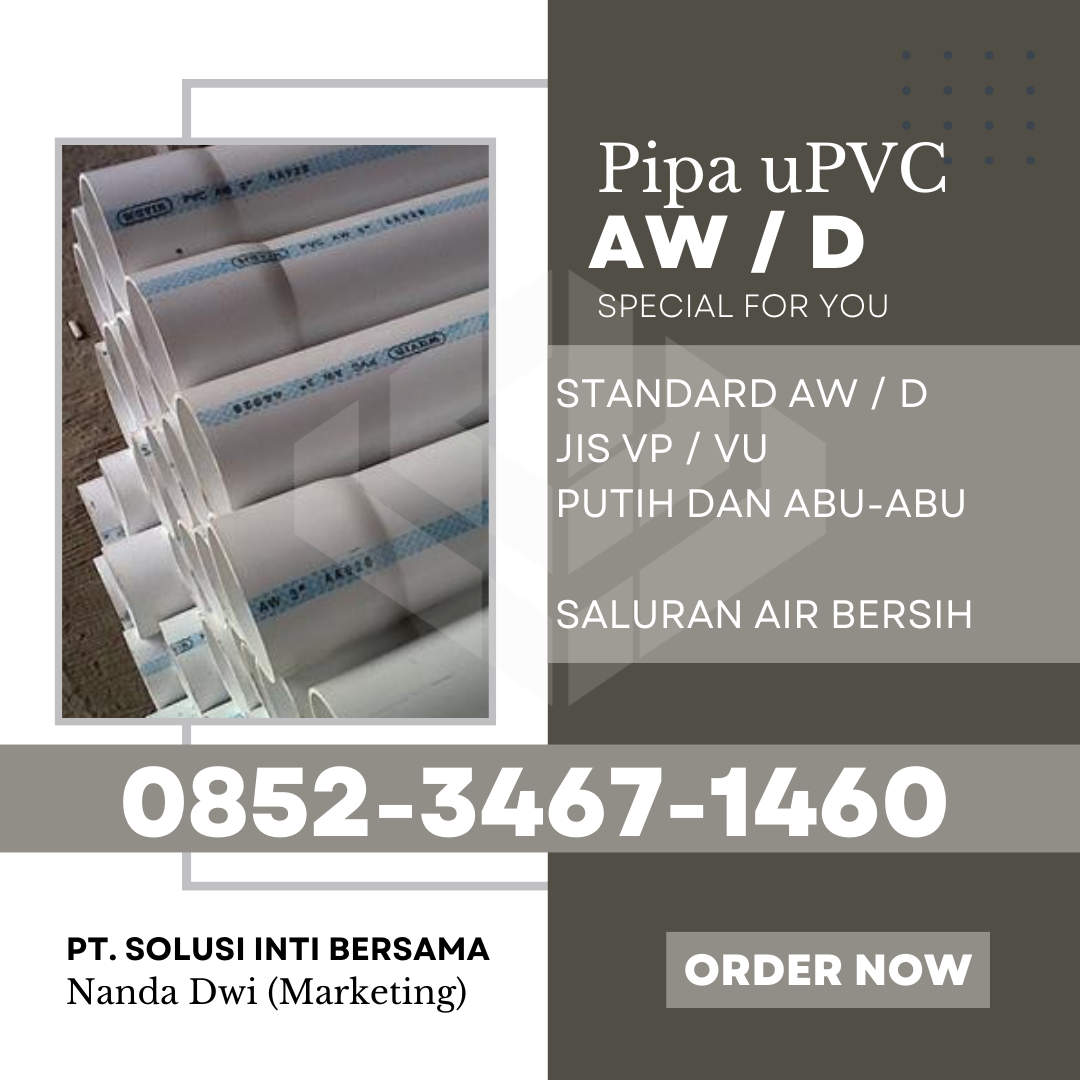 Harga Jual Pipa PVC Wavin Kota Manado