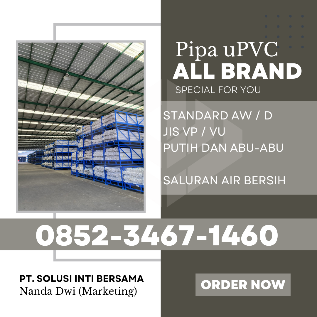 Harga Jual Pipa PVC Wavin Kota Tomohon