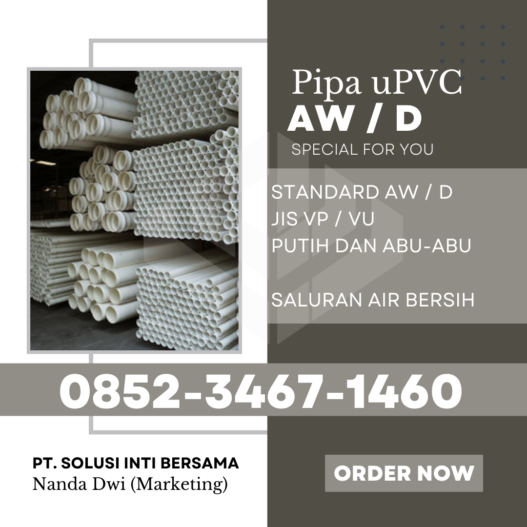 Harga Jual Pipa PVC Wavin Kabupaten Agam