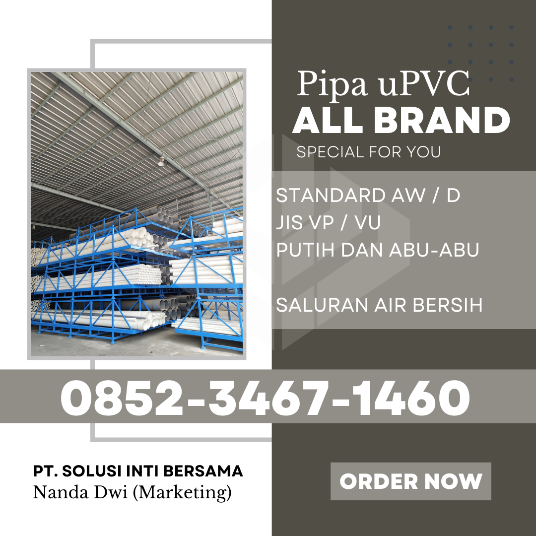 Harga Jual Pipa PVC Wavin Kabupaten Dharmasraya